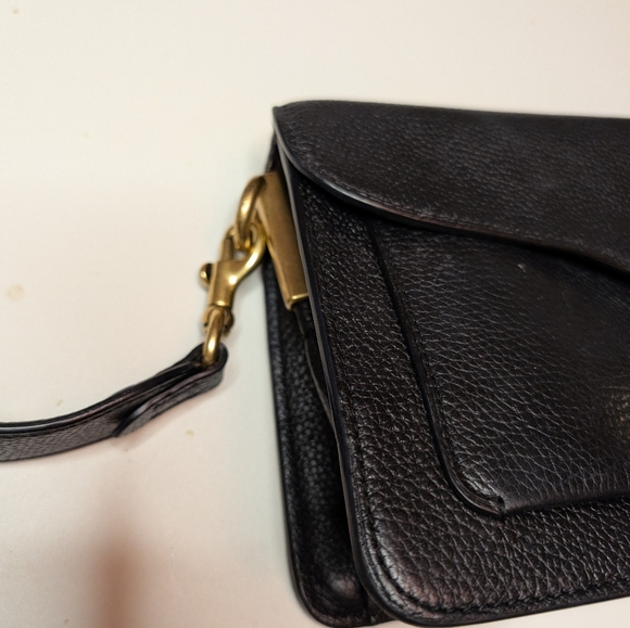 Coach Tabby 26 Black Pebbled Leather Crossbody Bag - Picture 5 of 14